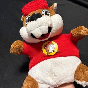 Buc-ees Hand Puppet or Golf Cover Plush 9" Bucees Toy Official Beaver EUC